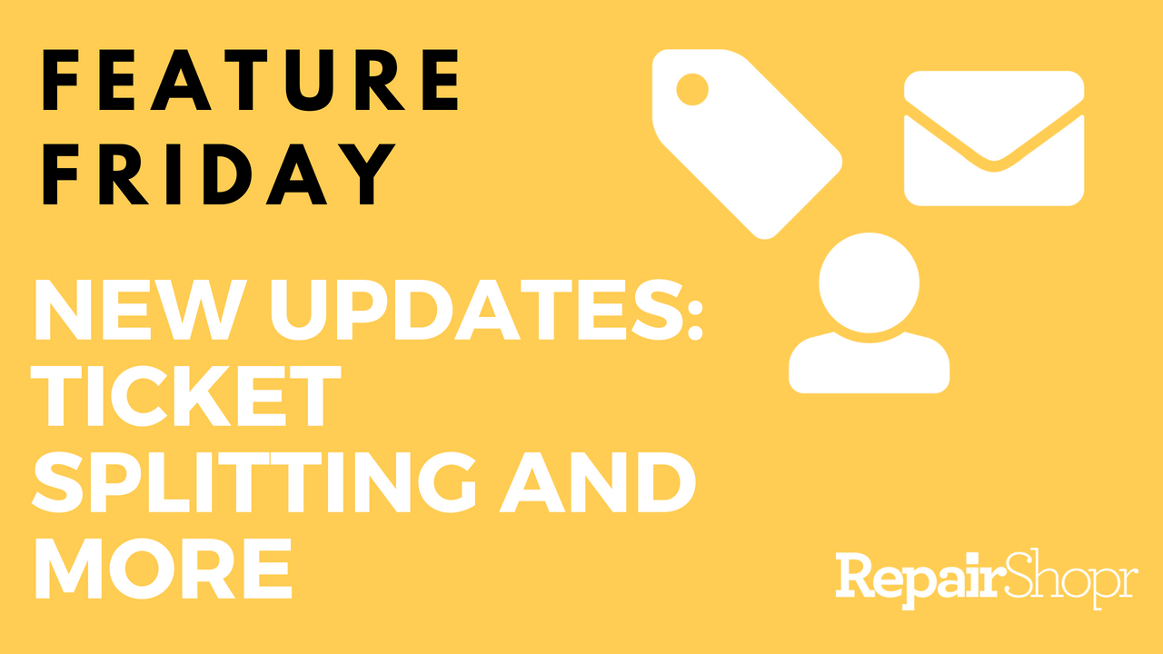Feature Friday – Ticket Splitting, Subject for Ticket Comment Emails and More