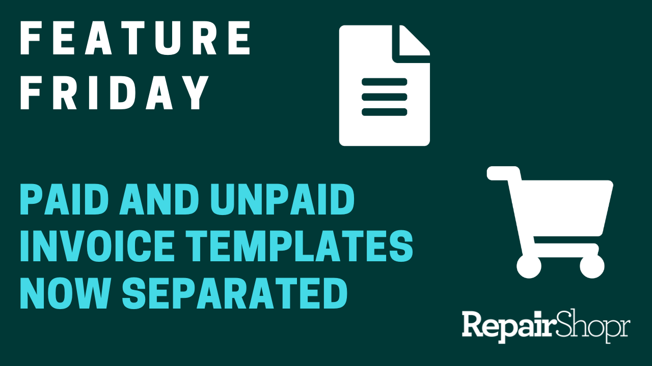 Feature Friday – New Paid Invoice Template Now Available