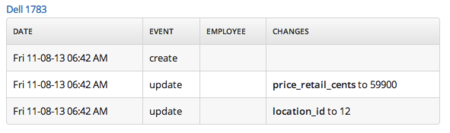 Inventory Tracking