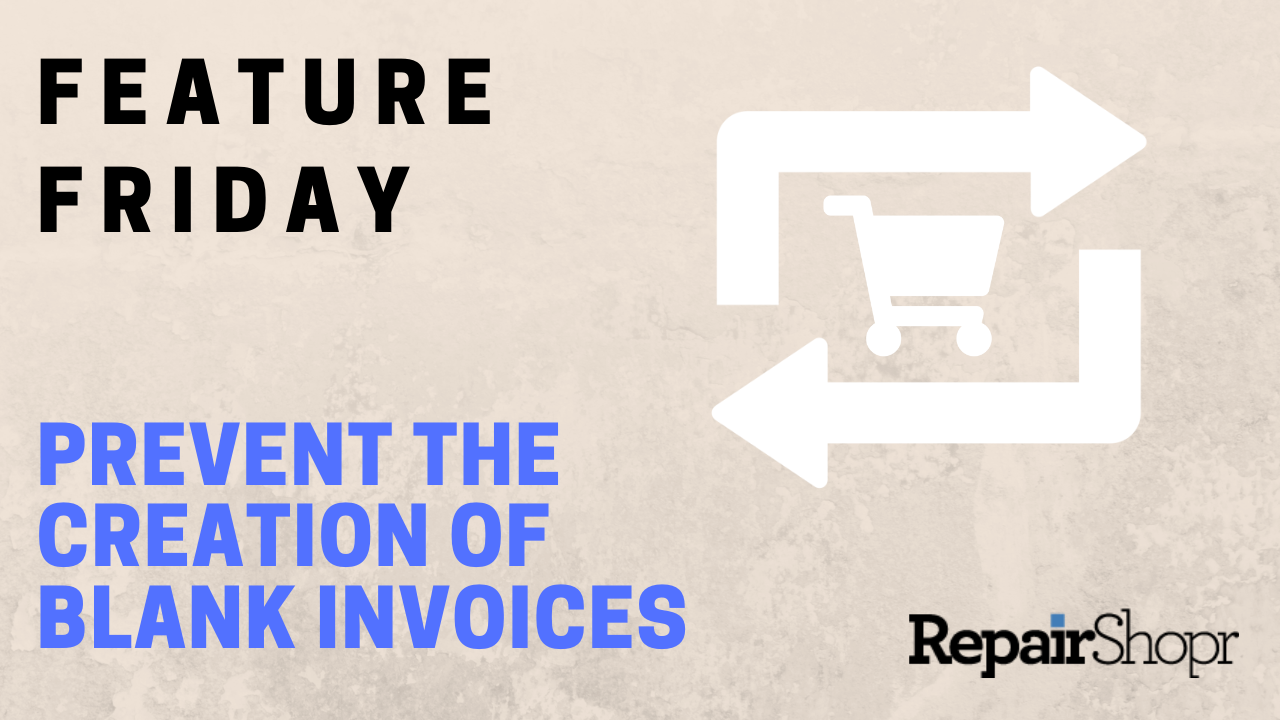 Feature Friday – Blank Recurring Invoice Removal Now Available