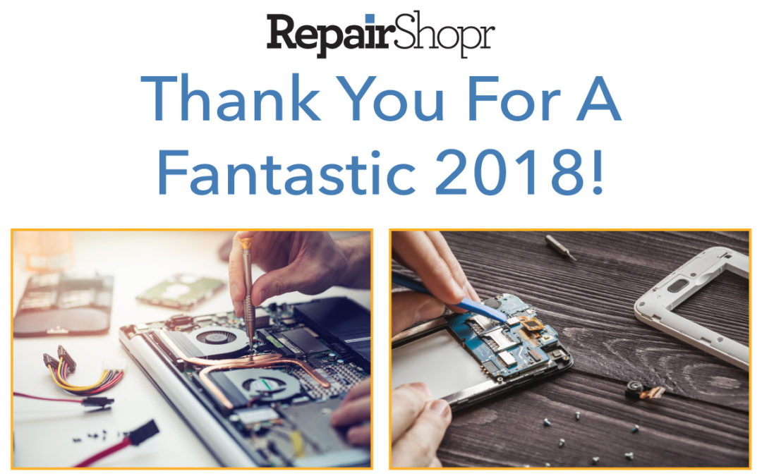 RepairShopr Year in Review 2018