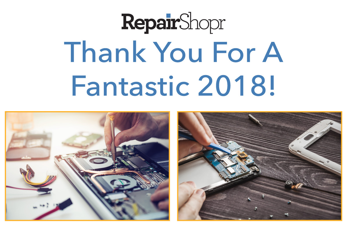 RepairShopr Year in Review 2018