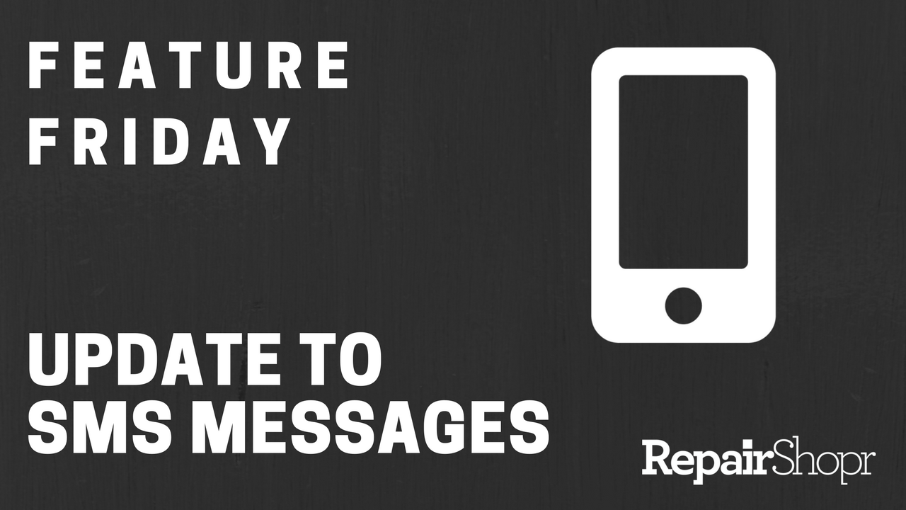 SMS message updates