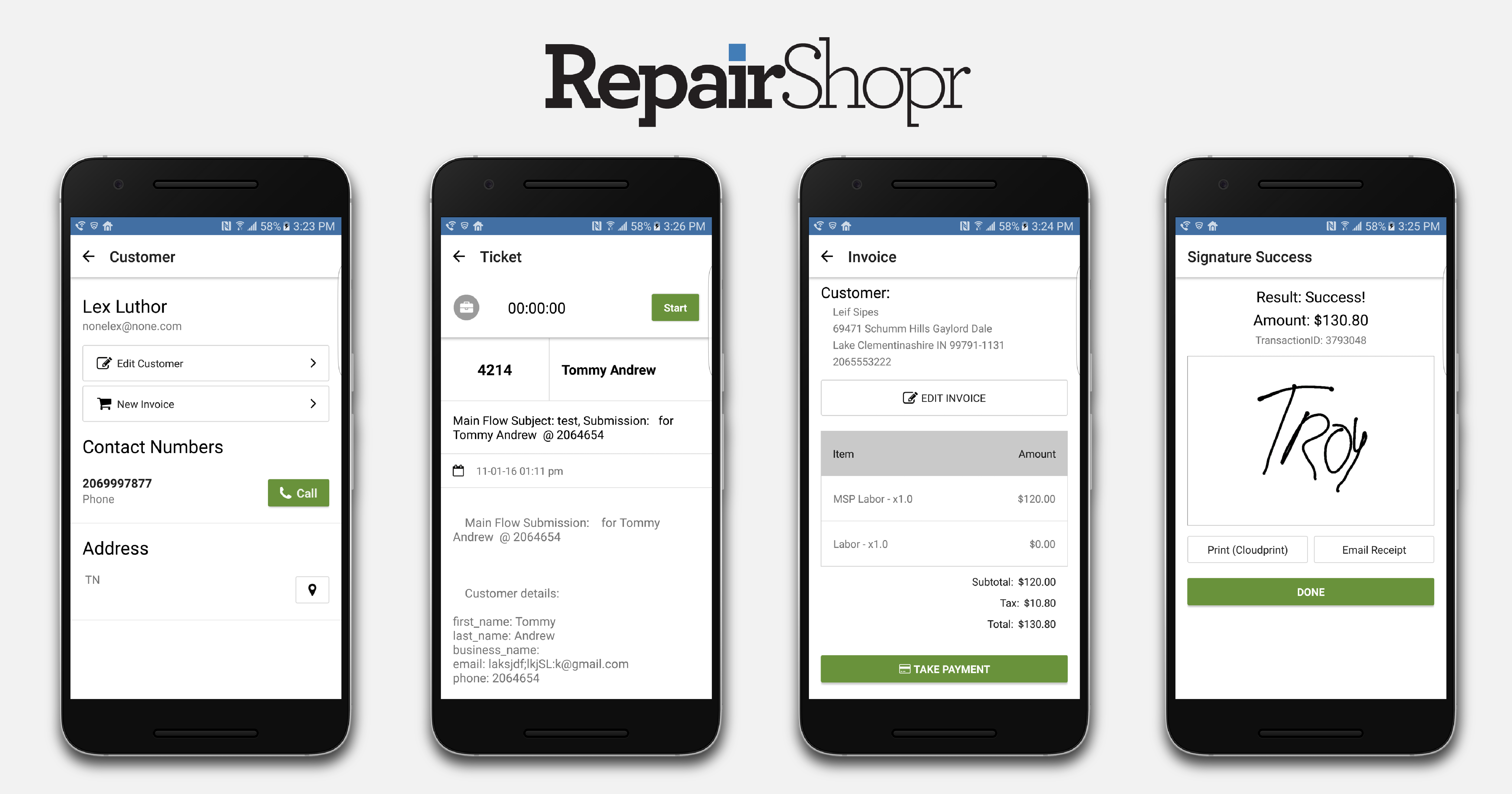 mobile repair app
