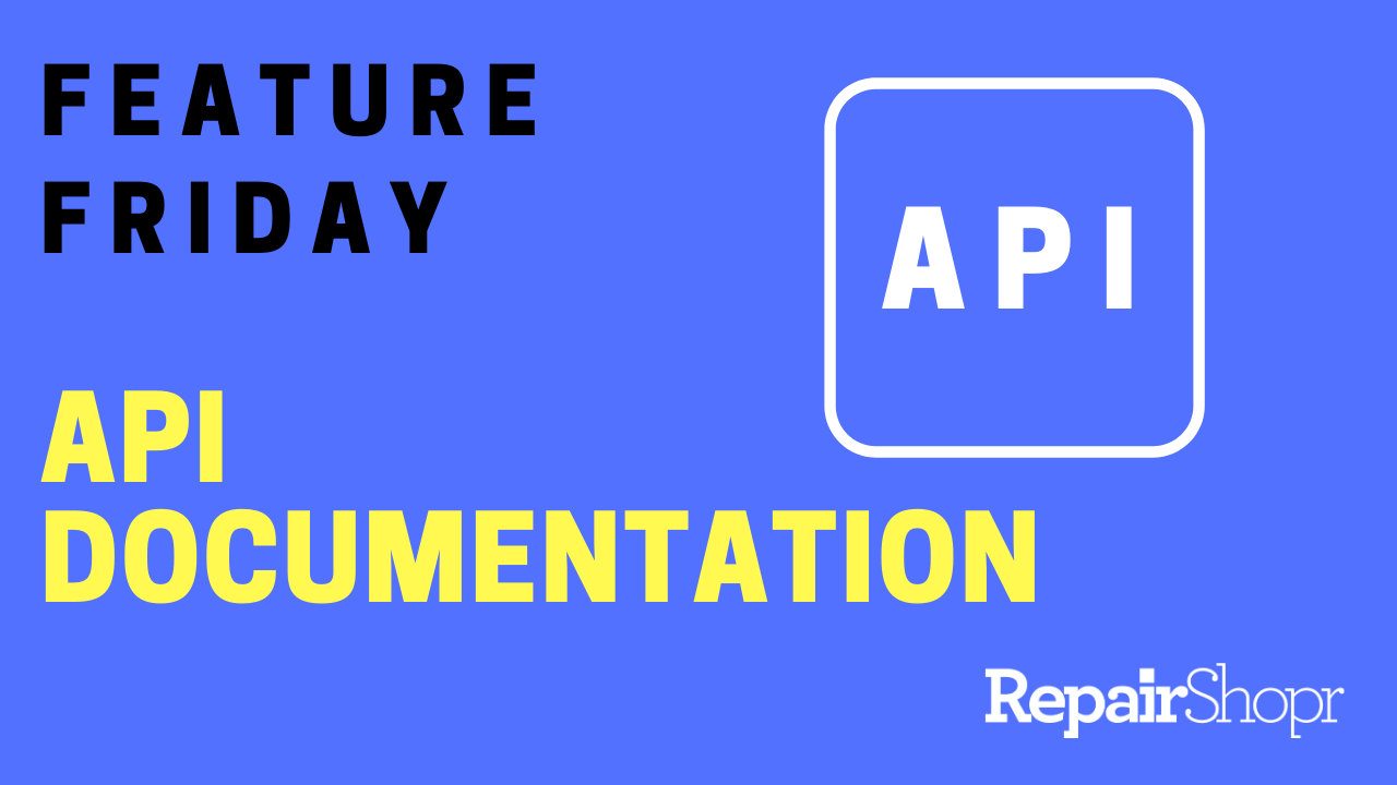 Feature Friday – API Documentation